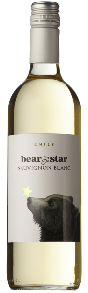 Sauvignon Blanc Bear & Star Chile  18.75cl  ( Quarter Bottle )